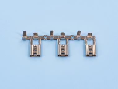 250旗型插簧（標(biāo)準(zhǔn)型），鍍亮錫（BF01-02）