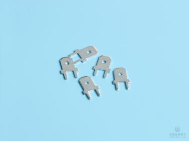 6.3直型PCB插片，黃銅，鍍亮錫，單粒（PCB03-01）